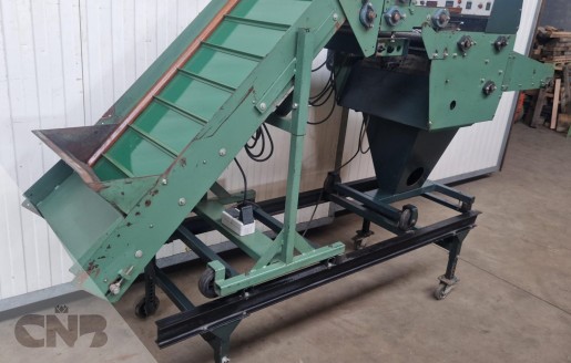 Foto van Telmachine met opvoerelevator-Bruyn
