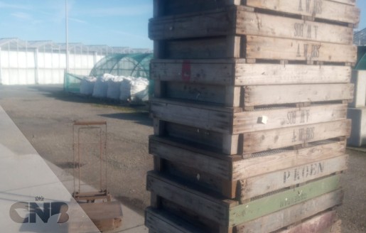 Foto van Houten gaasbakken