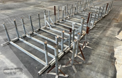 Foto van Pootstel voor broei/verkoop tafel