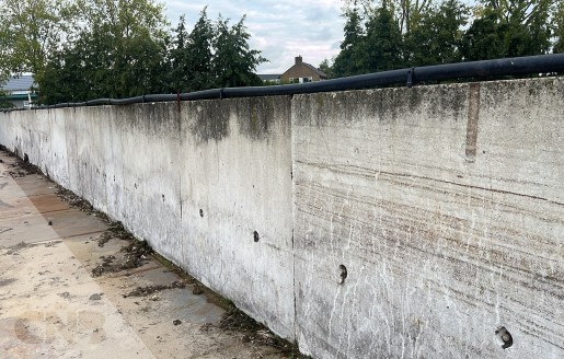 Foto van Keerwanden