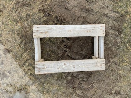 Houten onderzetters 60x40