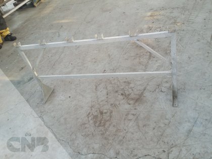 Aluminium schragen voor tafels