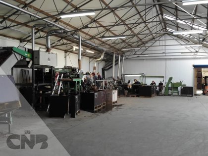 Complete sorteer/verwerkingslijn