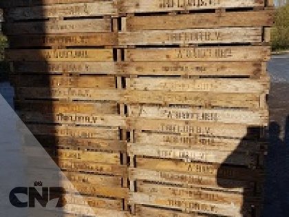 Houten gaasbakken 75x50 hoge poot