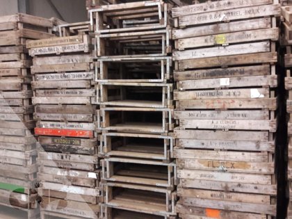 Houten gaasbakken 75x50