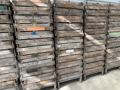 Houten gaasbakken