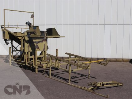 Combi kistenkantelaar met doseerbunker-Antha