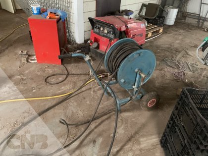 Stoomcleaner met haspel a 70 meter