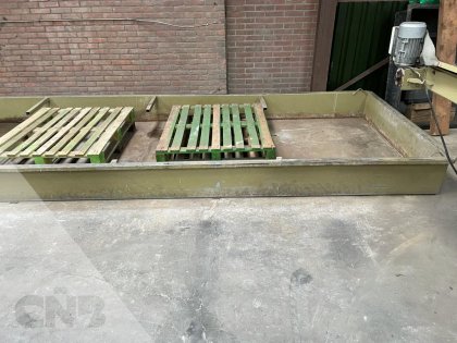 Gegalvaniseerde lekbak