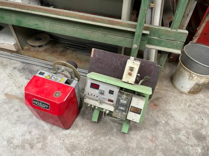 Brander plus schakelkast voor kookketel