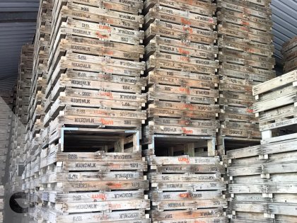 Houten gaasbakken 75x50