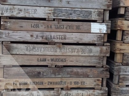 Houten gaasbakken