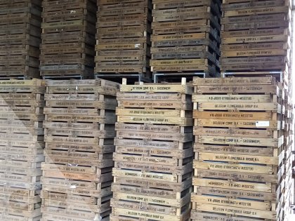 Houten gaasbakken 75x50