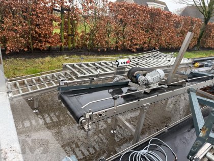 Broeifust rollenbaan en banden-ISO