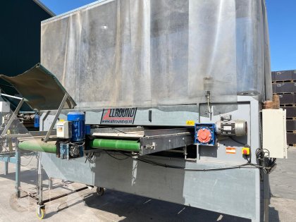 Radiaalsorteerder met Kantelbunkercombinatie