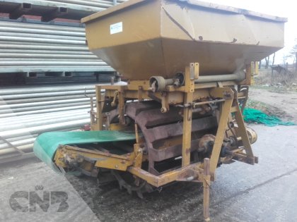 Overschietmachine met nieuwe band
