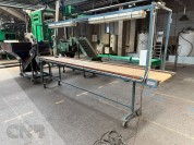 Foto van Leesband met opvoerelevator en stortpit
