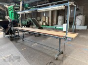Foto van Leesband met opvoerelevator en stortpit