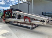 Foto van VDR oogstband voor bloemen met platform