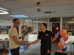Highlighted image: Jan Karel 25 jaar in dienst bij CNB!