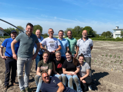 Highlighted image: Dahlia's voor de showtuin zijn geplant!